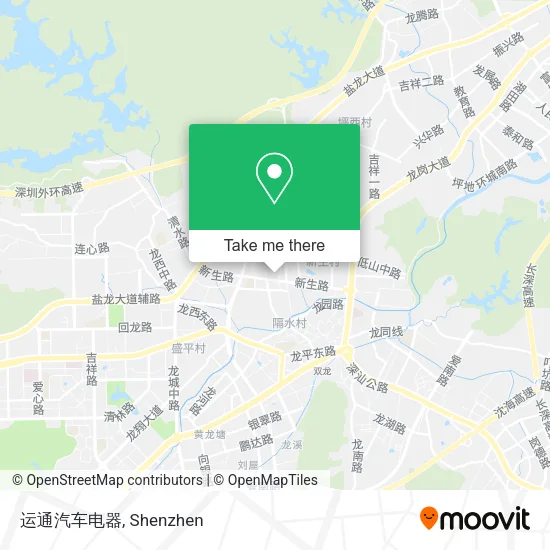 运通汽车电器 map