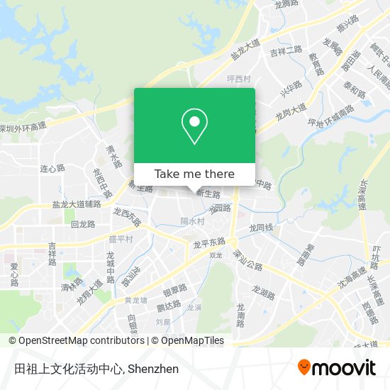 田祖上文化活动中心 map