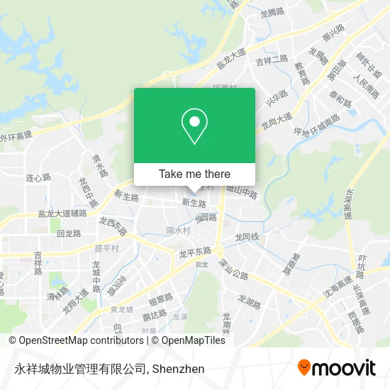 永祥城物业管理有限公司 map