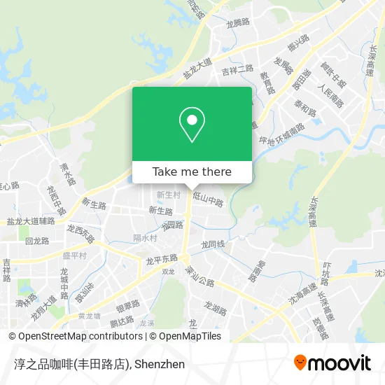 淳之品咖啡(丰田路店) map