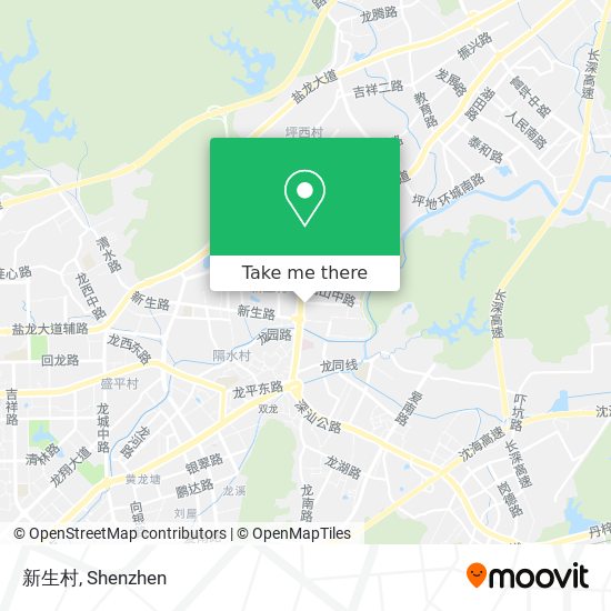 新生村 map