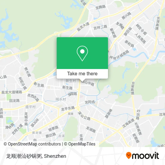 龙顺潮汕砂锅粥 map