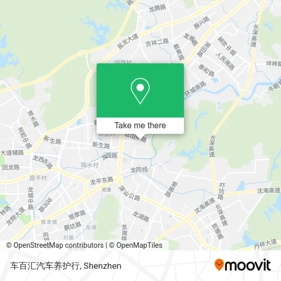 车百汇汽车养护行 map