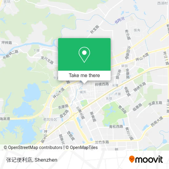 张记便利店 map