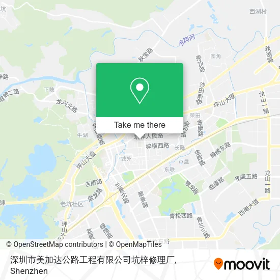 深圳市美加达公路工程有限公司坑梓修理厂 map