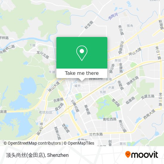 顶头尚丝(金田店) map