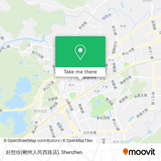 好想你(郴州人民西路店) map