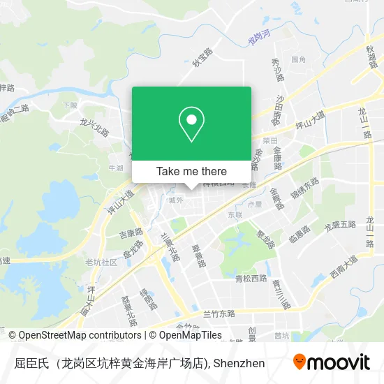 屈臣氏（龙岗区坑梓黄金海岸广场店) map