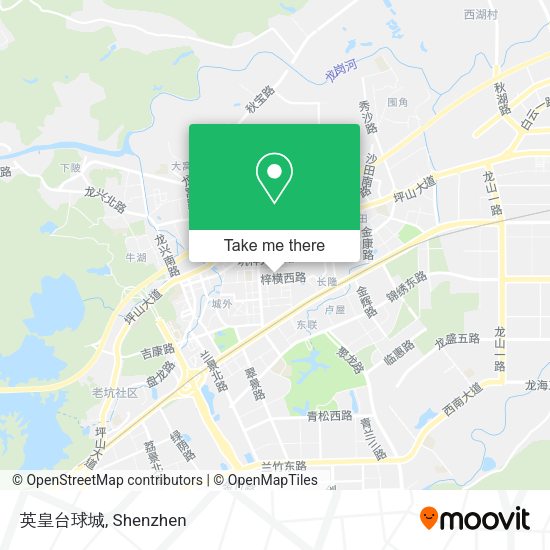 英皇台球城 map