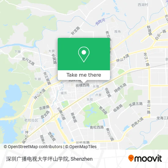 深圳广播电视大学坪山学院 map