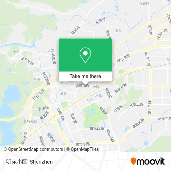 明苑小区 map