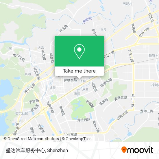 盛达汽车服务中心 map