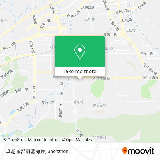 卓越东部蔚蓝海岸 map