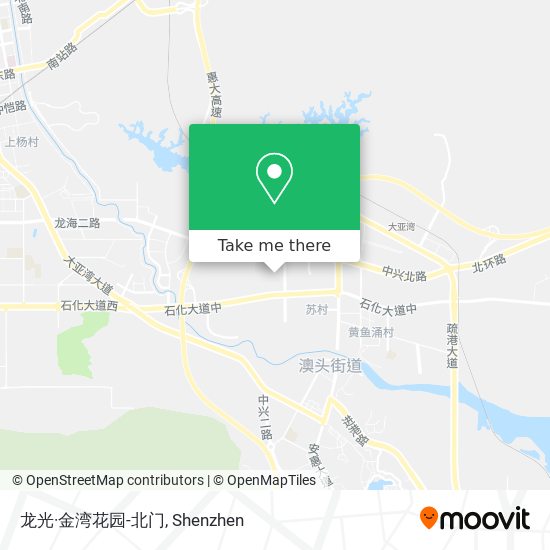 龙光·金湾花园-北门 map