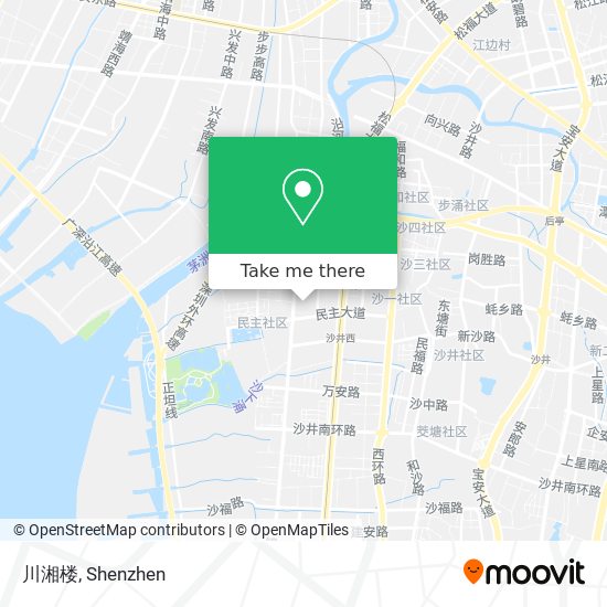 川湘楼 map