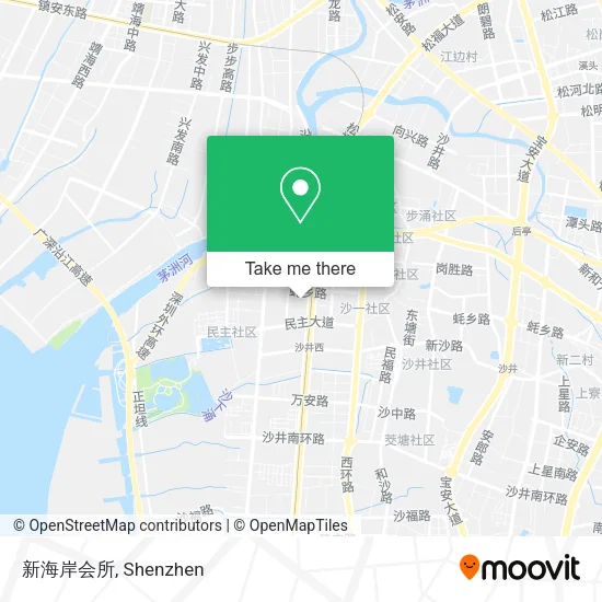 新海岸会所 map