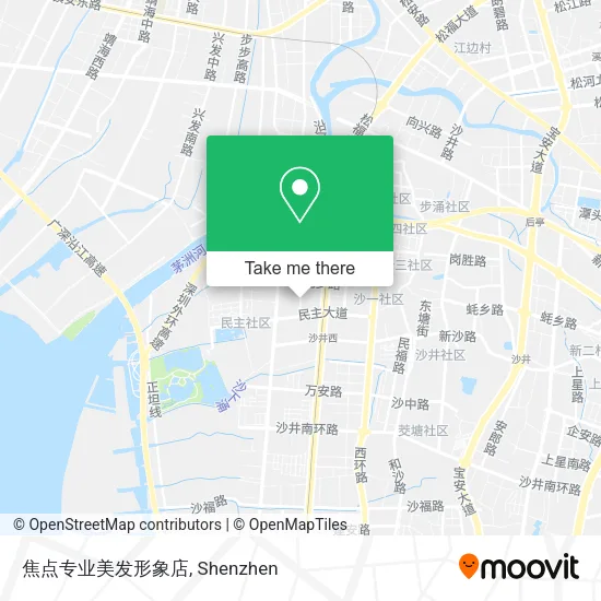 焦点专业美发形象店 map