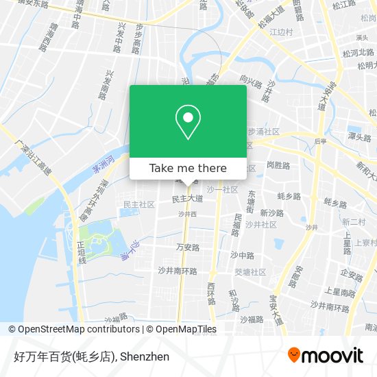 好万年百货(蚝乡店) map