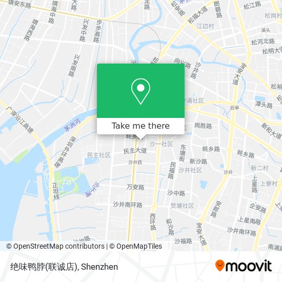 绝味鸭脖(联诚店) map