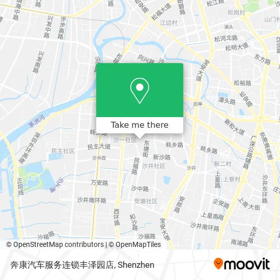 奔康汽车服务连锁丰泽园店 map