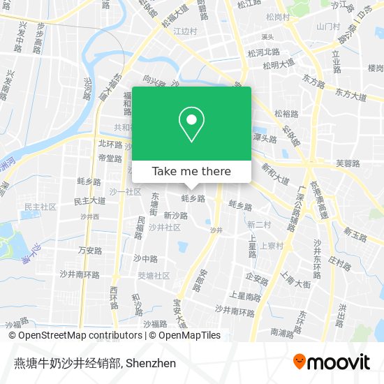 燕塘牛奶沙井经销部 map