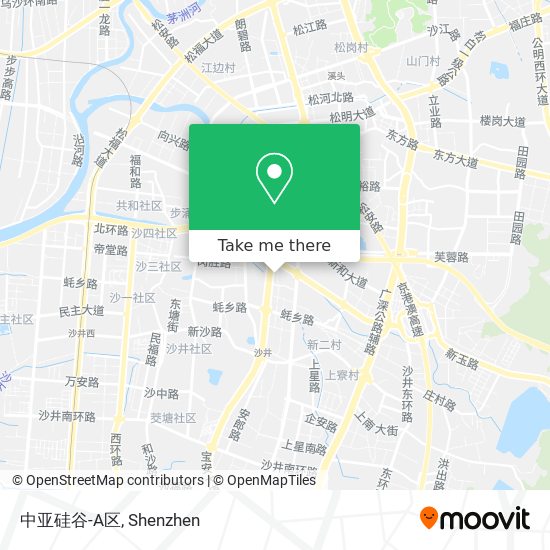 中亚硅谷-A区 map