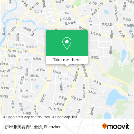 伊唯雅美容养生会所 map