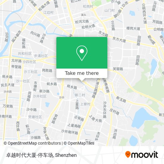 卓越时代大厦-停车场 map