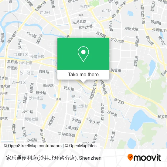 家乐通便利店(沙井北环路分店) map