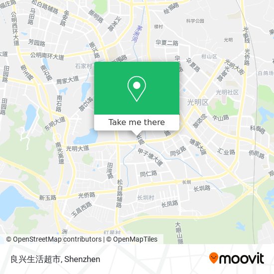 良兴生活超市 map