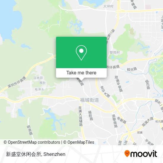 新盛堂休闲会所 map