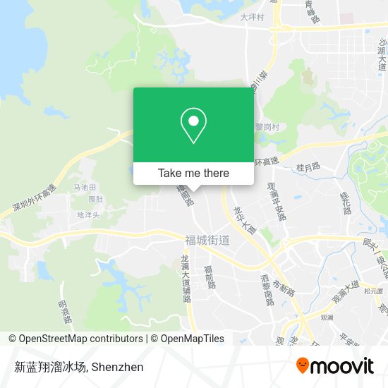 新蓝翔溜冰场 map
