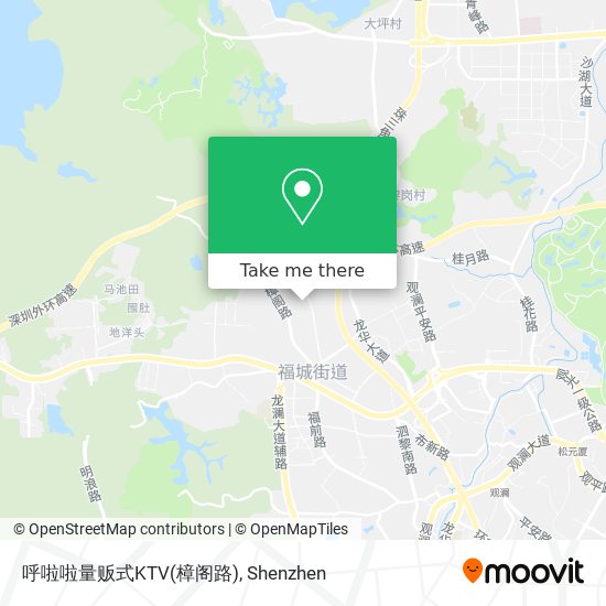 呼啦啦量贩式KTV(樟阁路) map