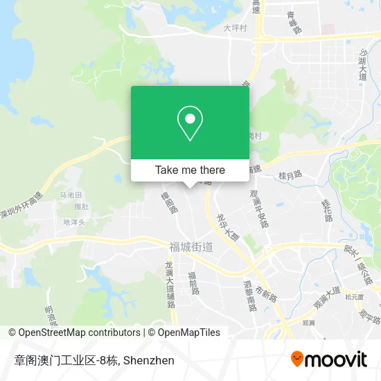 章阁澳门工业区-8栋 map