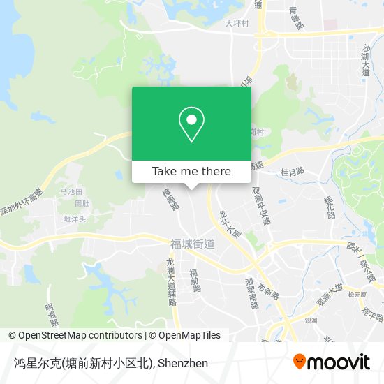 鸿星尔克(塘前新村小区北) map