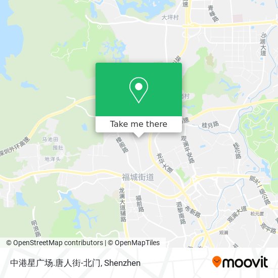 中港星广场.唐人街-北门 map