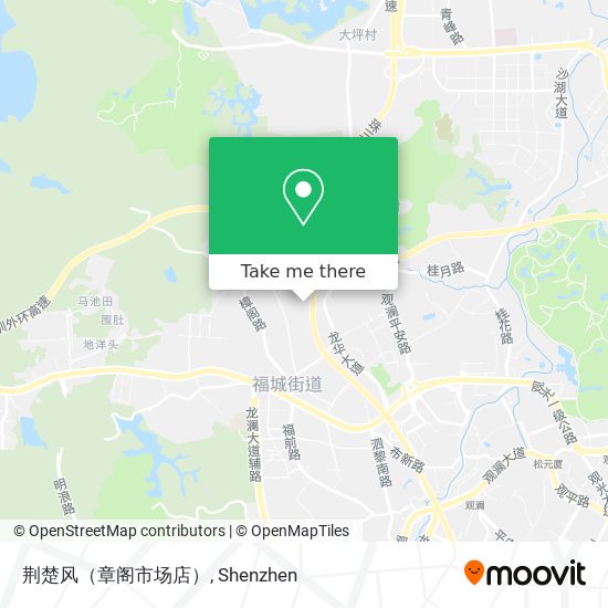 荆楚风（章阁市场店） map