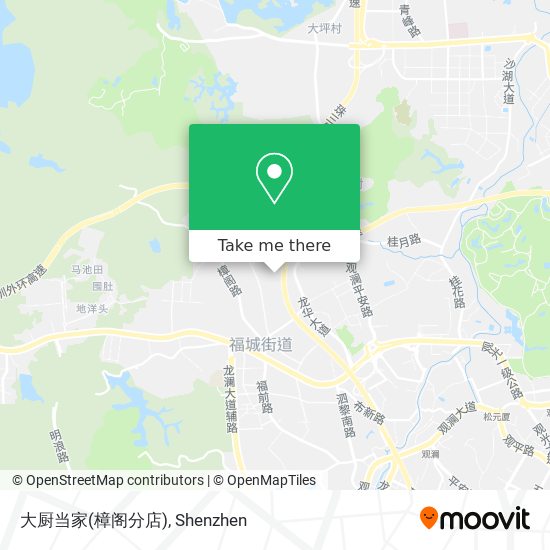 大厨当家(樟阁分店) map