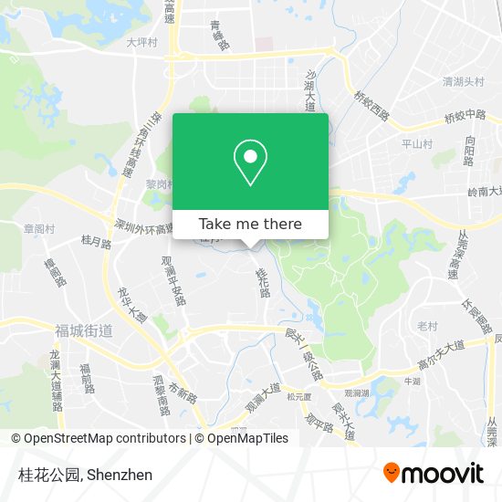 桂花公园 map