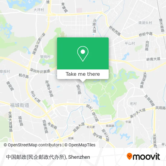 中国邮政(民企邮政代办所) map