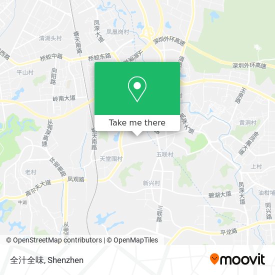 全汁全味 map