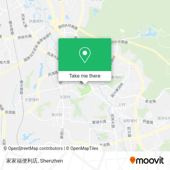 家家福便利店 map