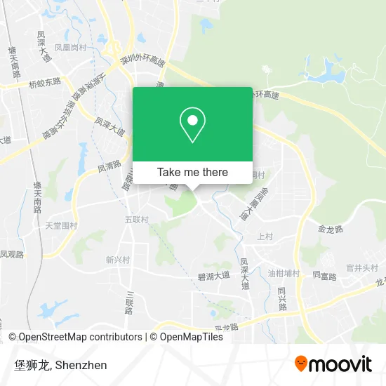堡狮龙 map