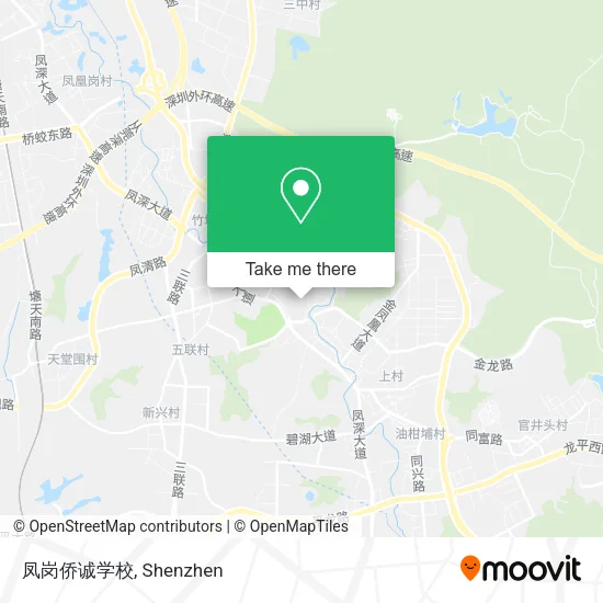 凤岗侨诚学校 map