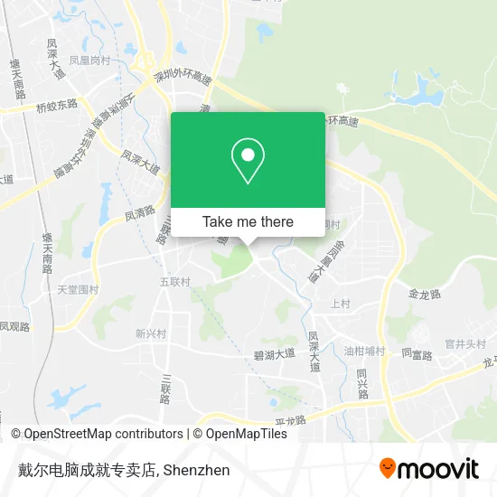 戴尔电脑成就专卖店 map