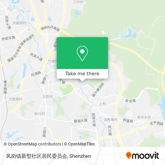 凤岗镇新型社区居民委员会 map