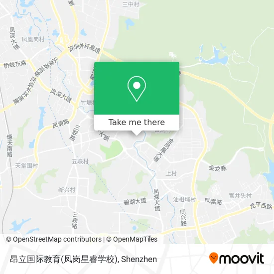 昂立国际教育(凤岗星睿学校) map