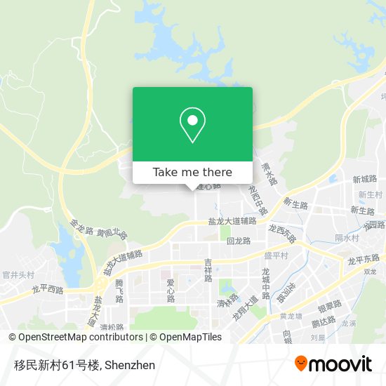 移民新村61号楼 map