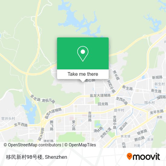 移民新村98号楼 map
