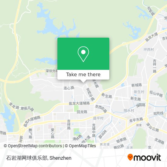 石岩湖网球俱乐部 map
